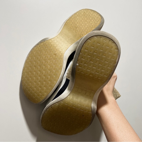 Acne Studios black white stripe sock sneakers - Picture 7 of 10